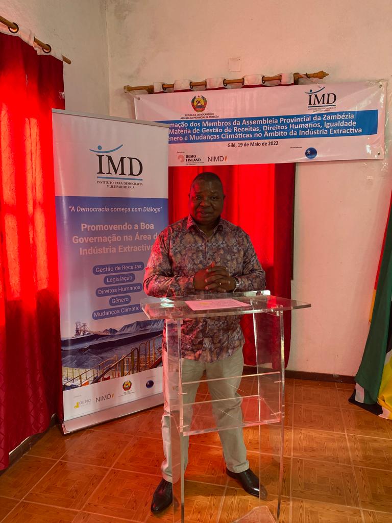 IMD capacita membros da Assembleia Provincial da Zambézia 1