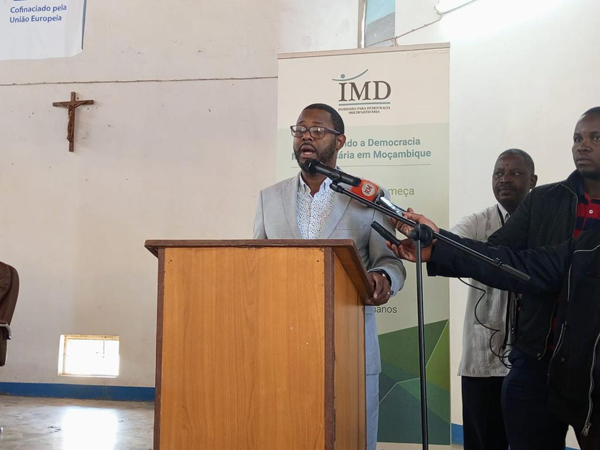 director de programas IMD Dércio Alfazema